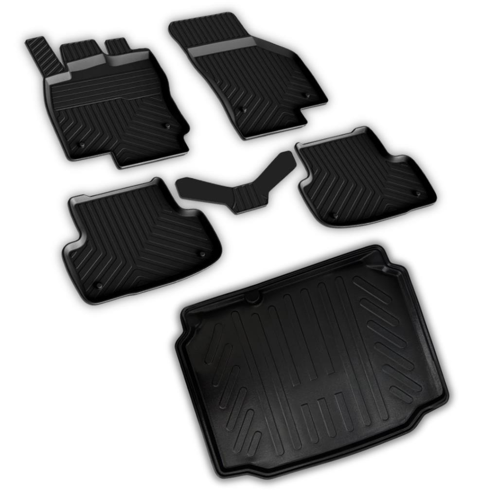 Seat Leon Ferrous 4D Paspas ve 3D Bagaj Havuzu 2013 2020