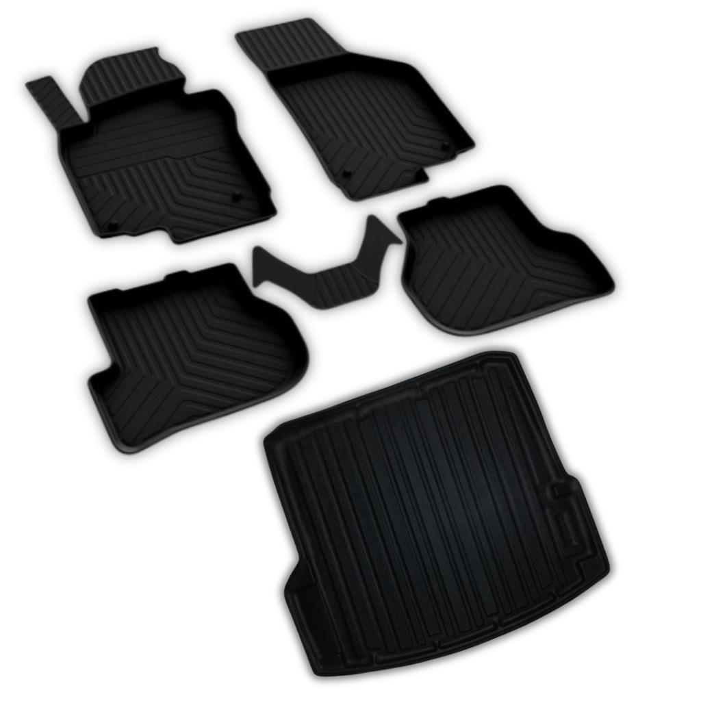 Skoda Octavia Ferrous 4D Paspas ve 3D Bagaj Havuzu 2008 2012