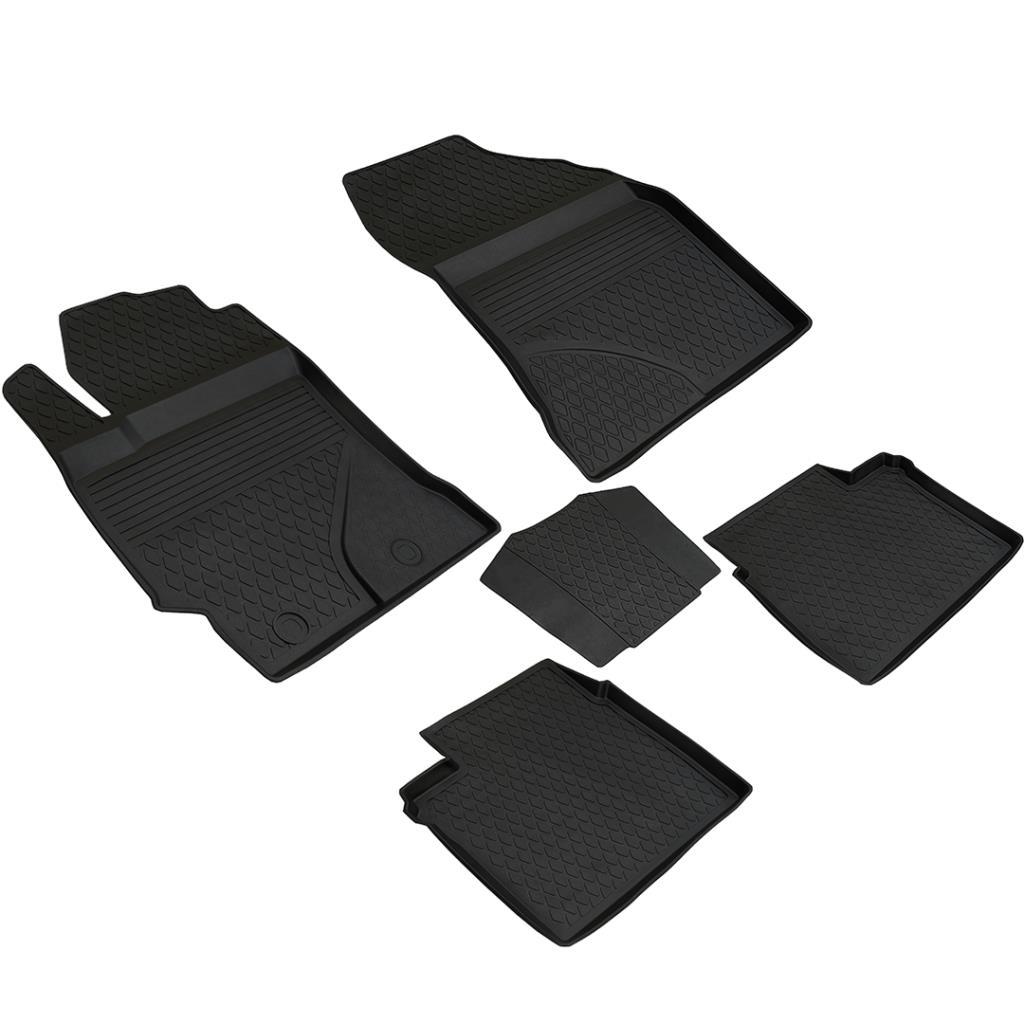 Toyota Corolla Sedan Refref 4D Havuzlu Paspas 2013 2018 Siyah