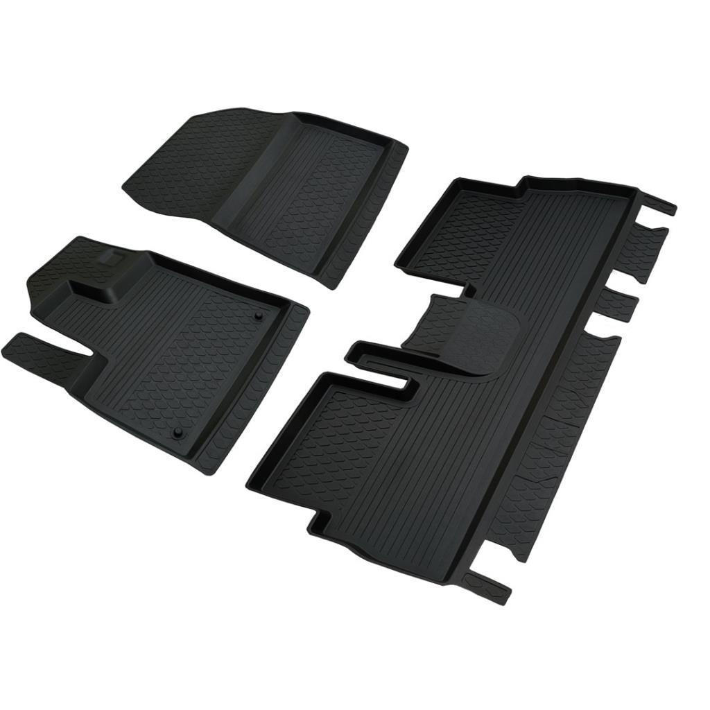 Toyota Proace Refref 4D Havuzlu Kauçuk Paspas 2021 ve Üstü Siyah