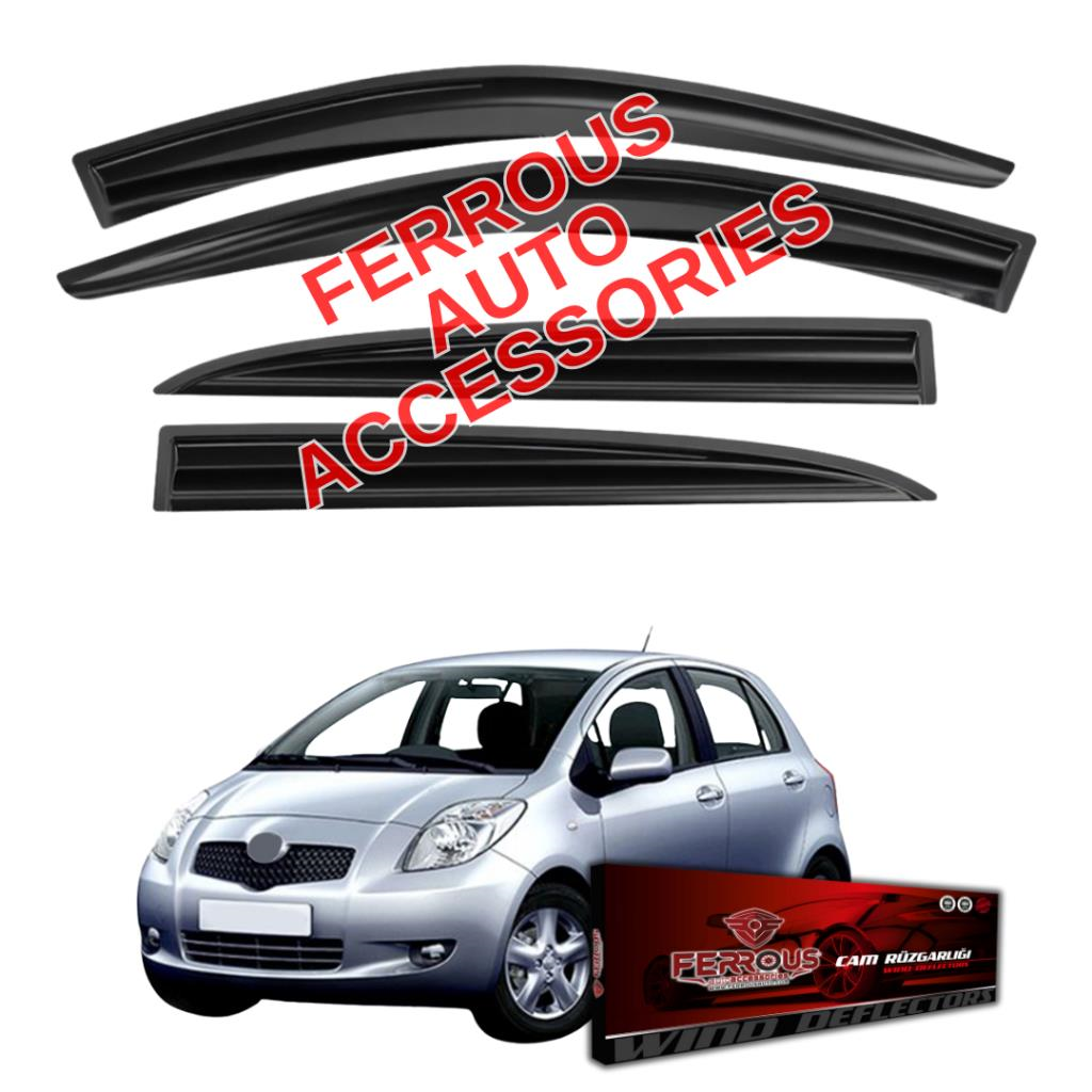 Toyota Yaris Ferrous Cam Rüzgarlığı 4lü 2000 2005