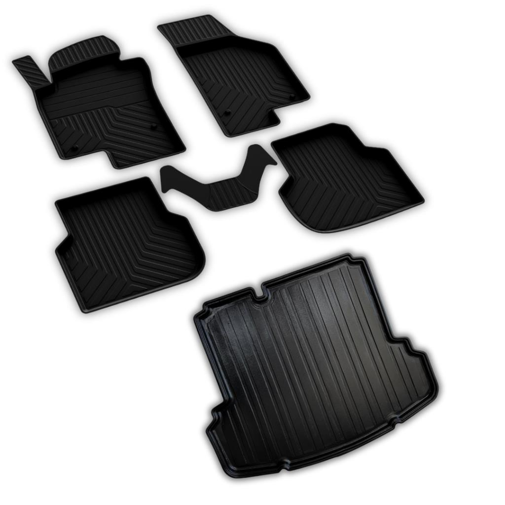 Volkswagen Jetta Trendline Ferrous 4D Paspas  ve Cepli 3D Bagaj Havuzu 2011 2018