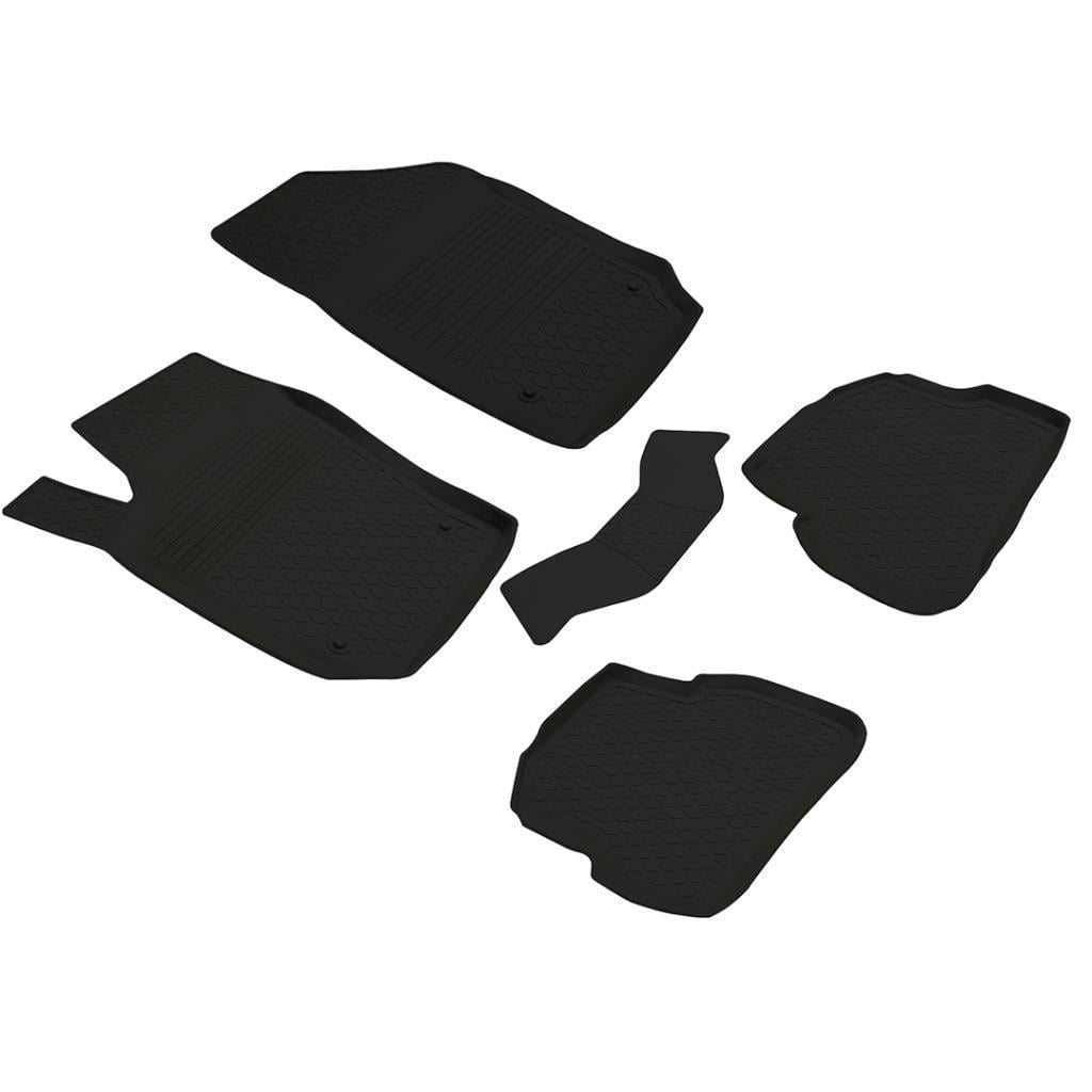 Volkswagen Polo Refref 4D Havuzlu Kauçuk Paspas 2010 2017 Siyah