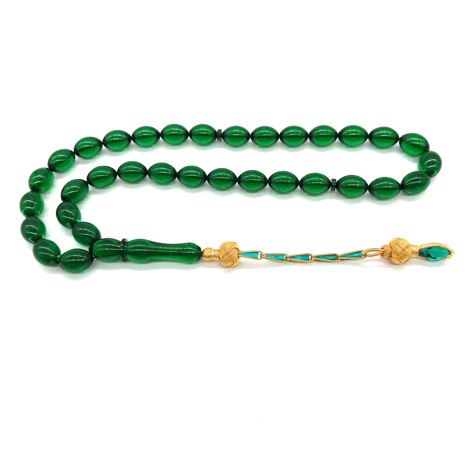 Trabzon El Örmesi Gümüş Kazaz Püsküllü Sıkma Kehribar