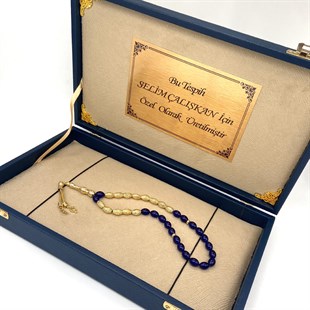 Kişiye Özel İsimli Vip Tasarım Tespih+ İsimli Kutu