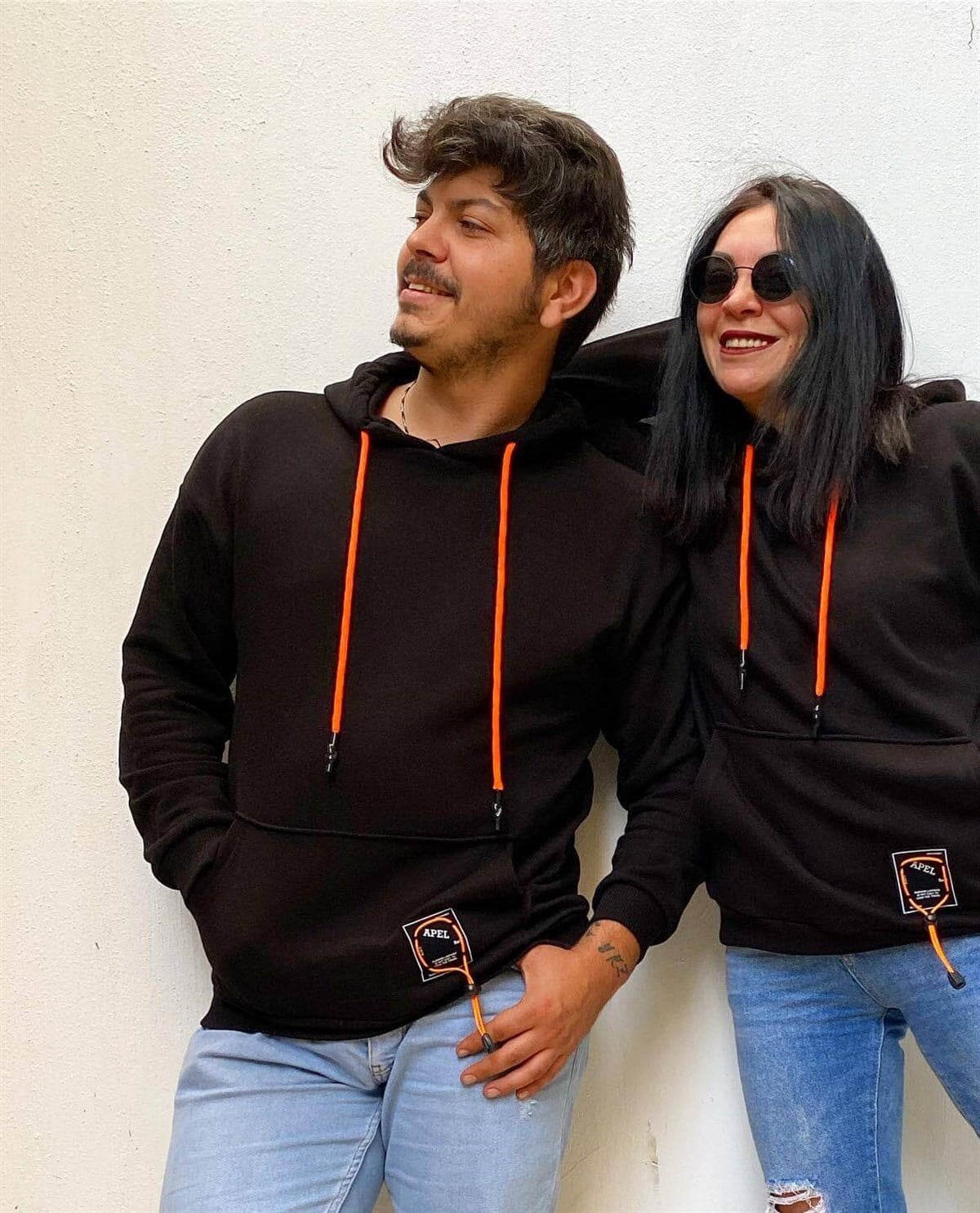 Unisex Siyah Polar Sweat