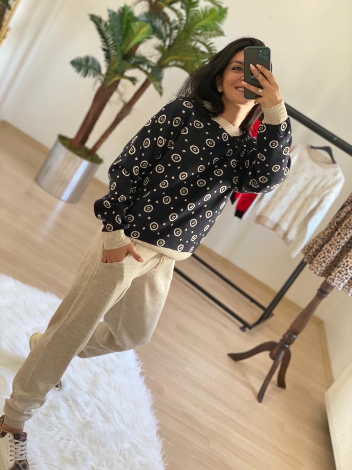 2'li Siyah Triko Takım