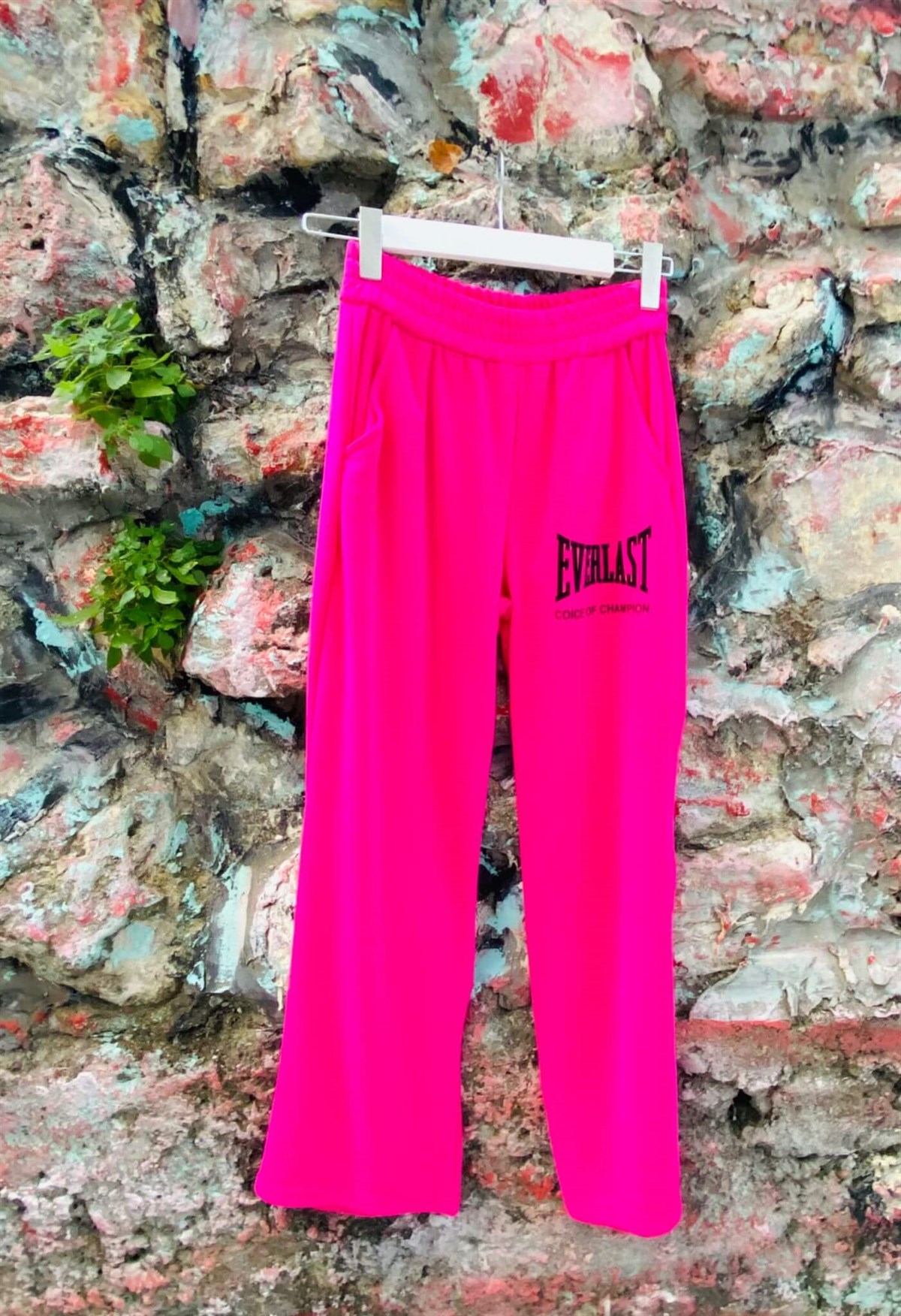 Everlast Fuşya Pembe Palazzo Eşofman