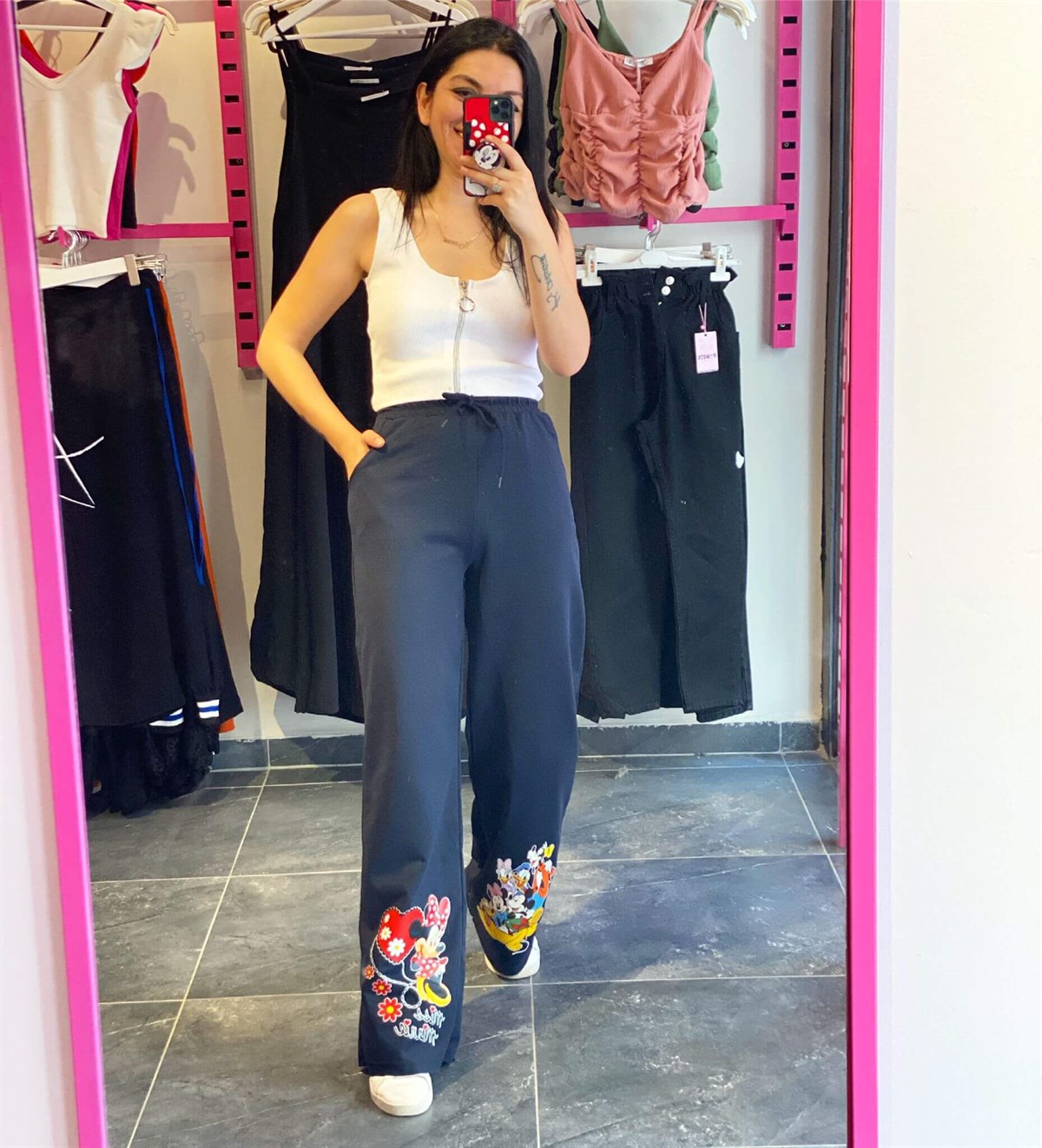 Lacivert Mickey Eşofman