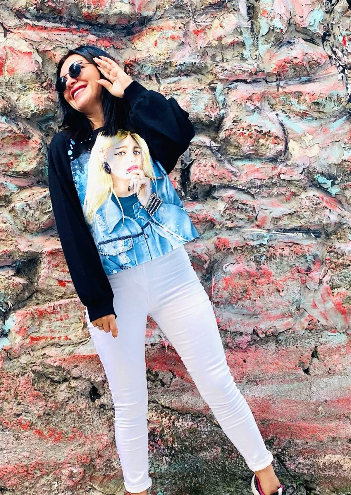 Likralı Beyaz Skinny Jean