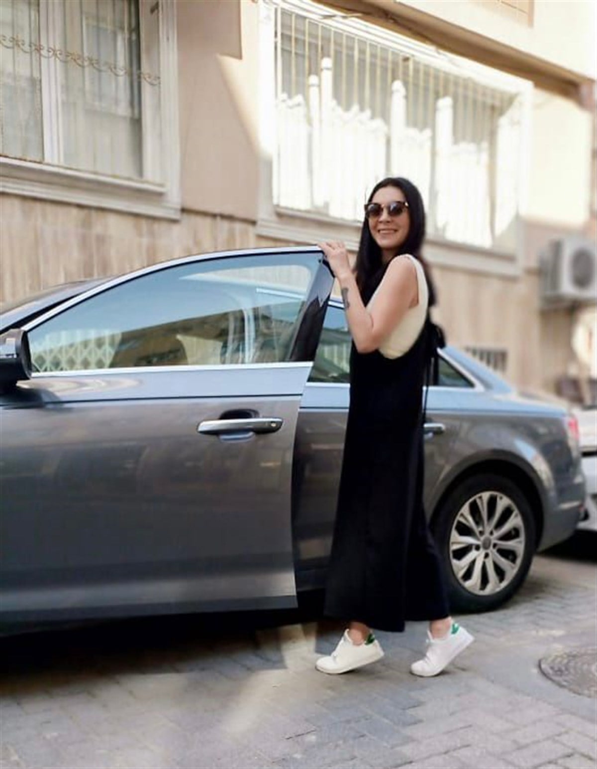 Rahat Kalıp Tasarım Yeni Sezon Cepli Siyah Tulum
