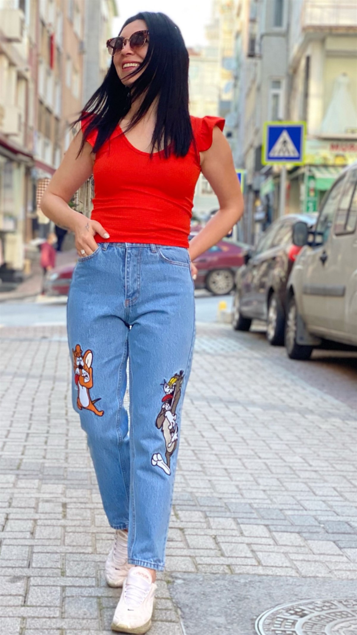 Tom ve Jerry Mom Jean