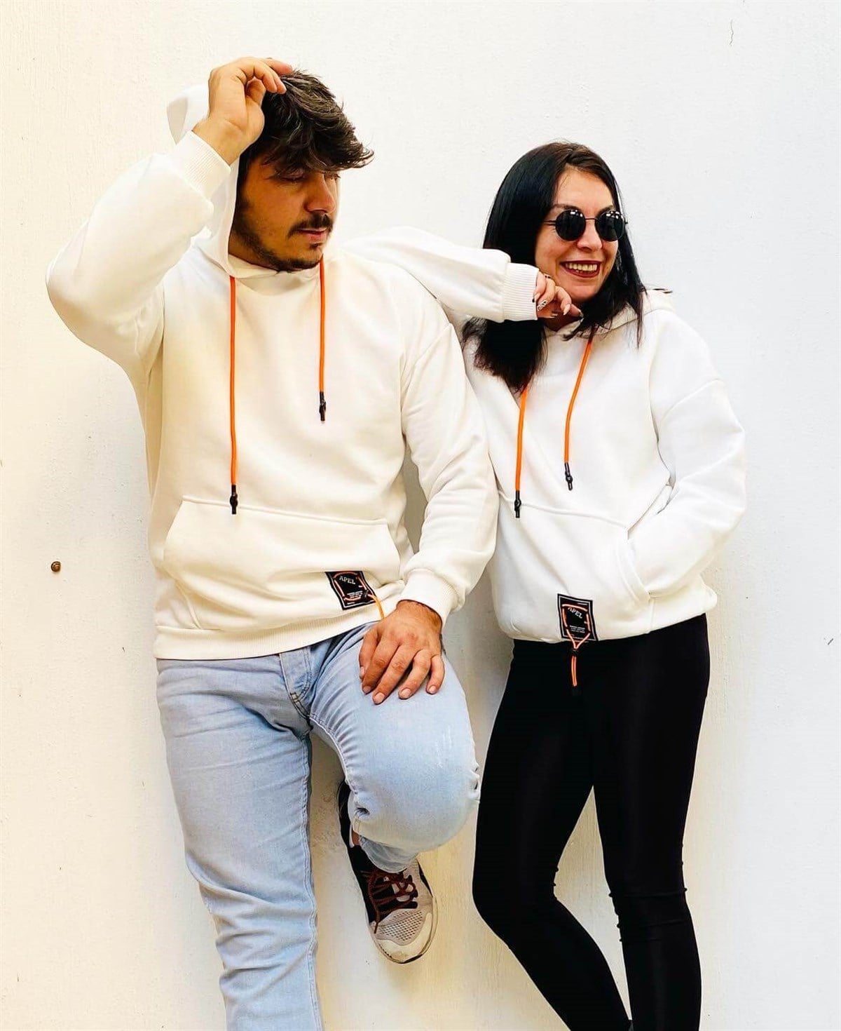 Unisex Ekru Polar Sweat