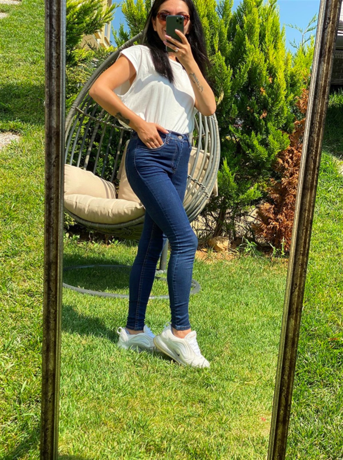 Yüksek Bel Skinyy Pantolon