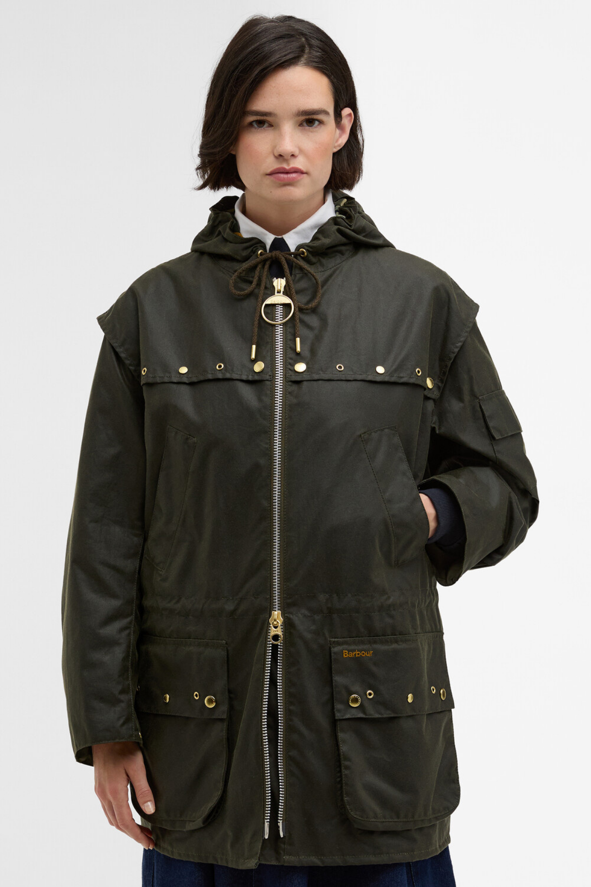 Barbour Aberford Yağlı Ceket OL99 Archive Olive/Ancient Tartan