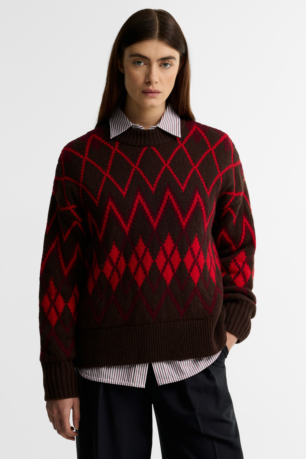 Barbour Adina Knitted Kazak MI11 Multi