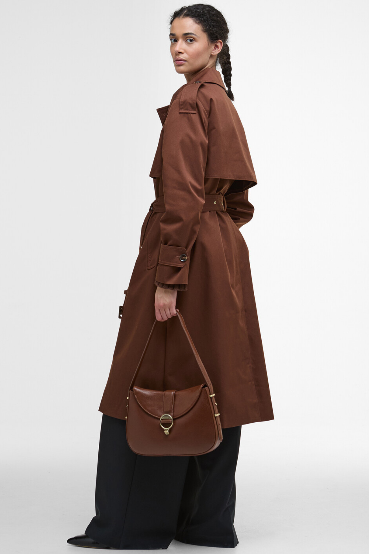 Barbour Alder Deri Kol Çantasıı BR11 Brown