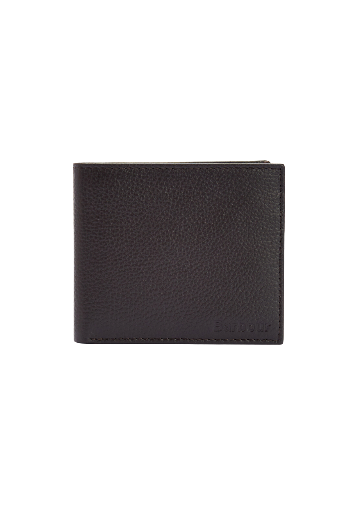 Barbour Amble Gerçek Deri Billfold Cüzdan BR71 Dk.Brown
