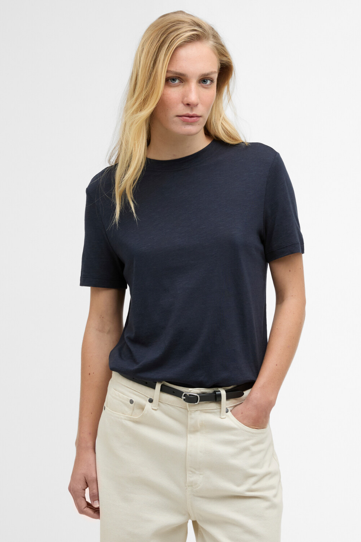 Barbour Ava Polo Yaka NY99 Dark Navy