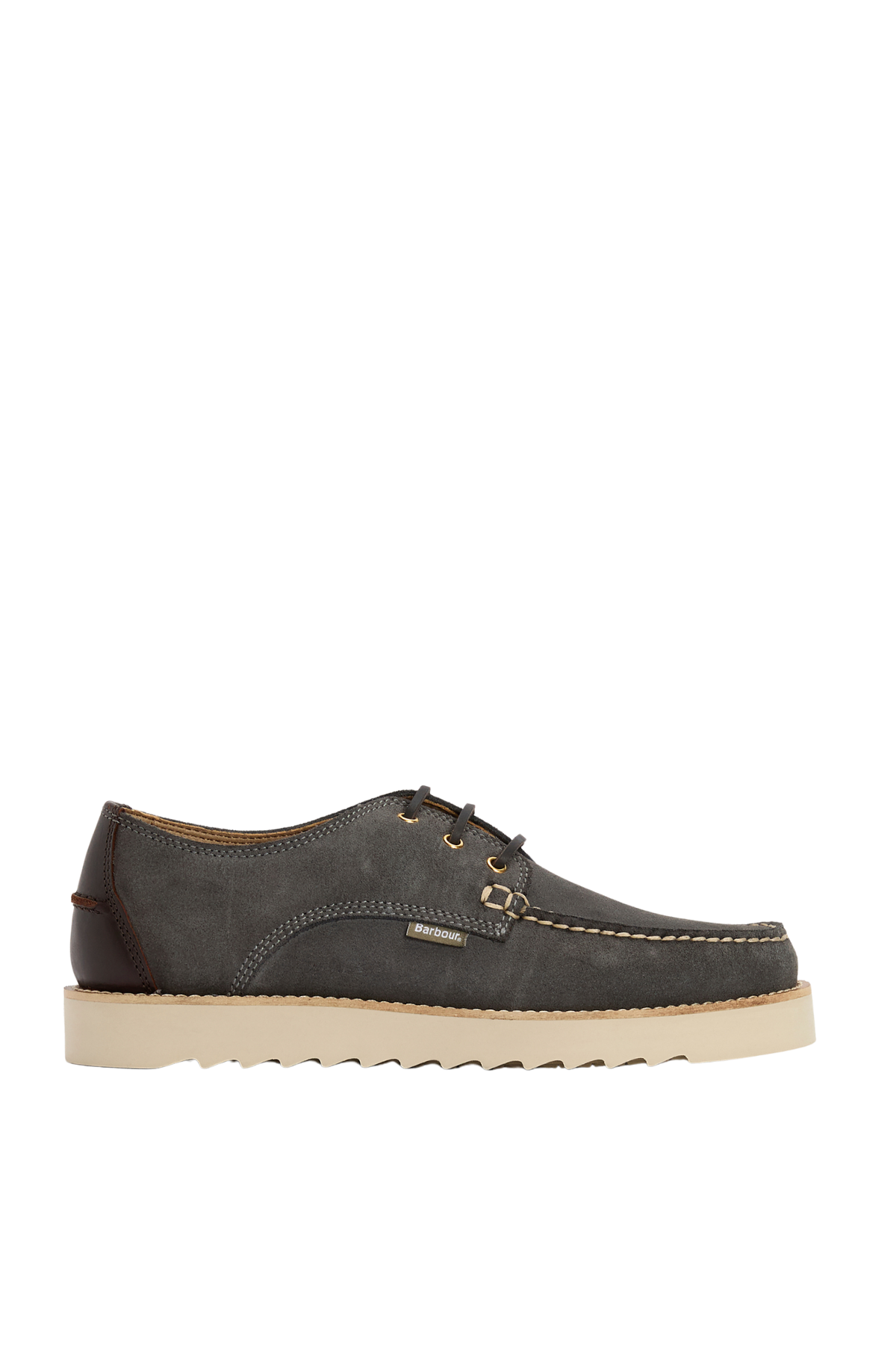 Barbour Aydon Derby Ayakkabı GY19 Slate Grey Suede