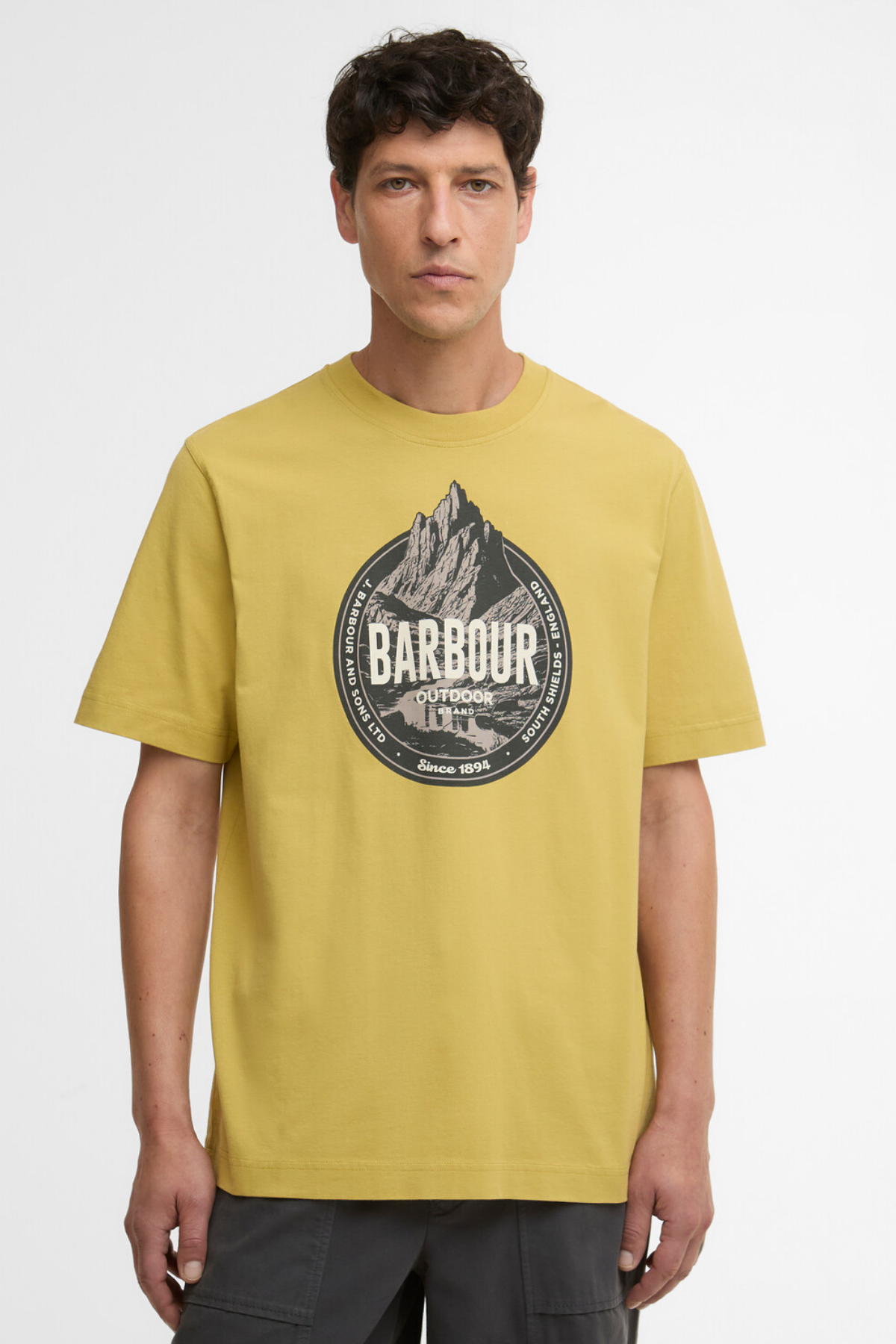 Barbour Basswood Relaxed T-Shirt CN51 Burnished Gold