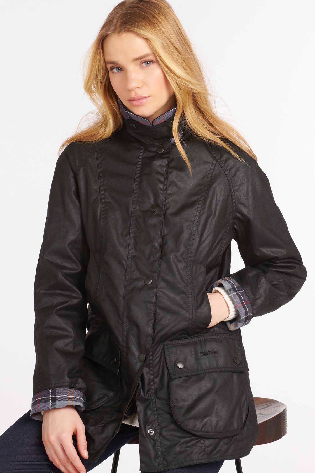 Barbour Beadnell Yağlı Ceket BK11 Black