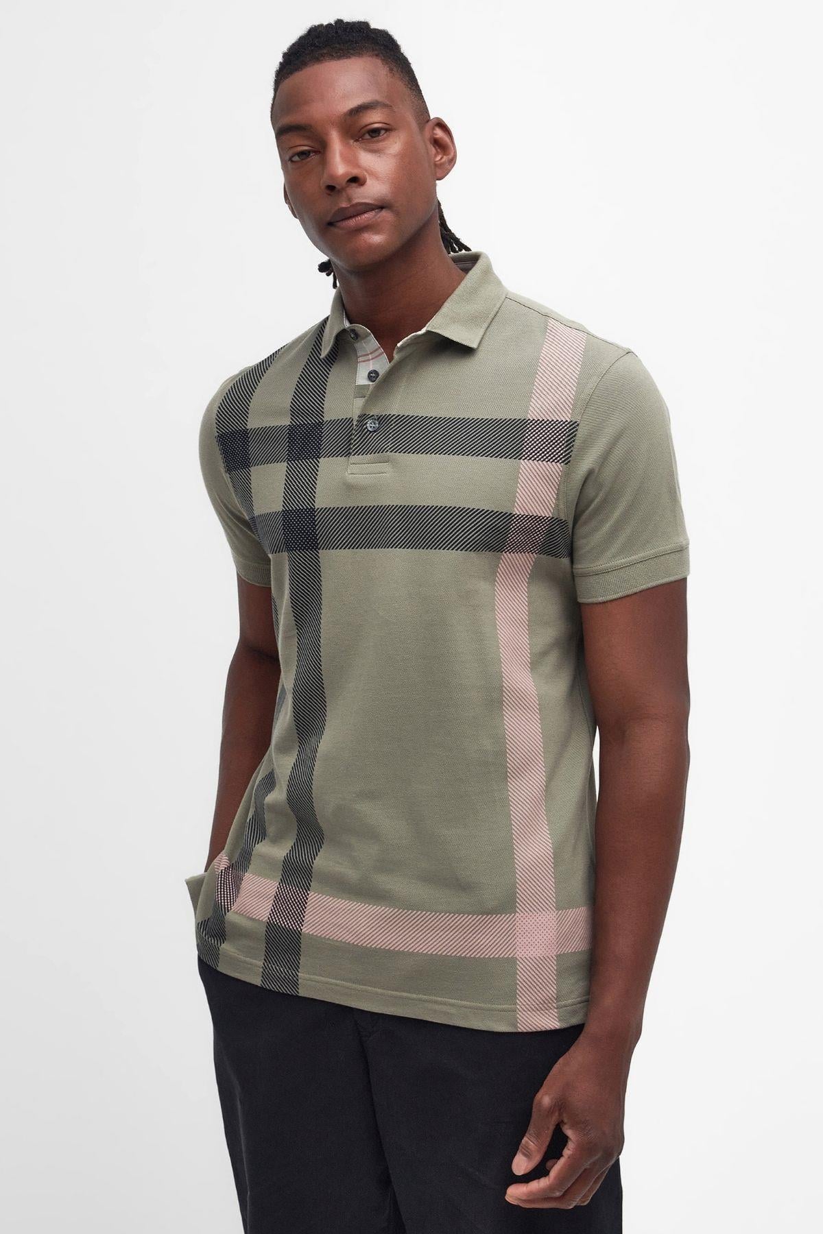Barbour Blaine Polo Yaka OL38 Dusty Green