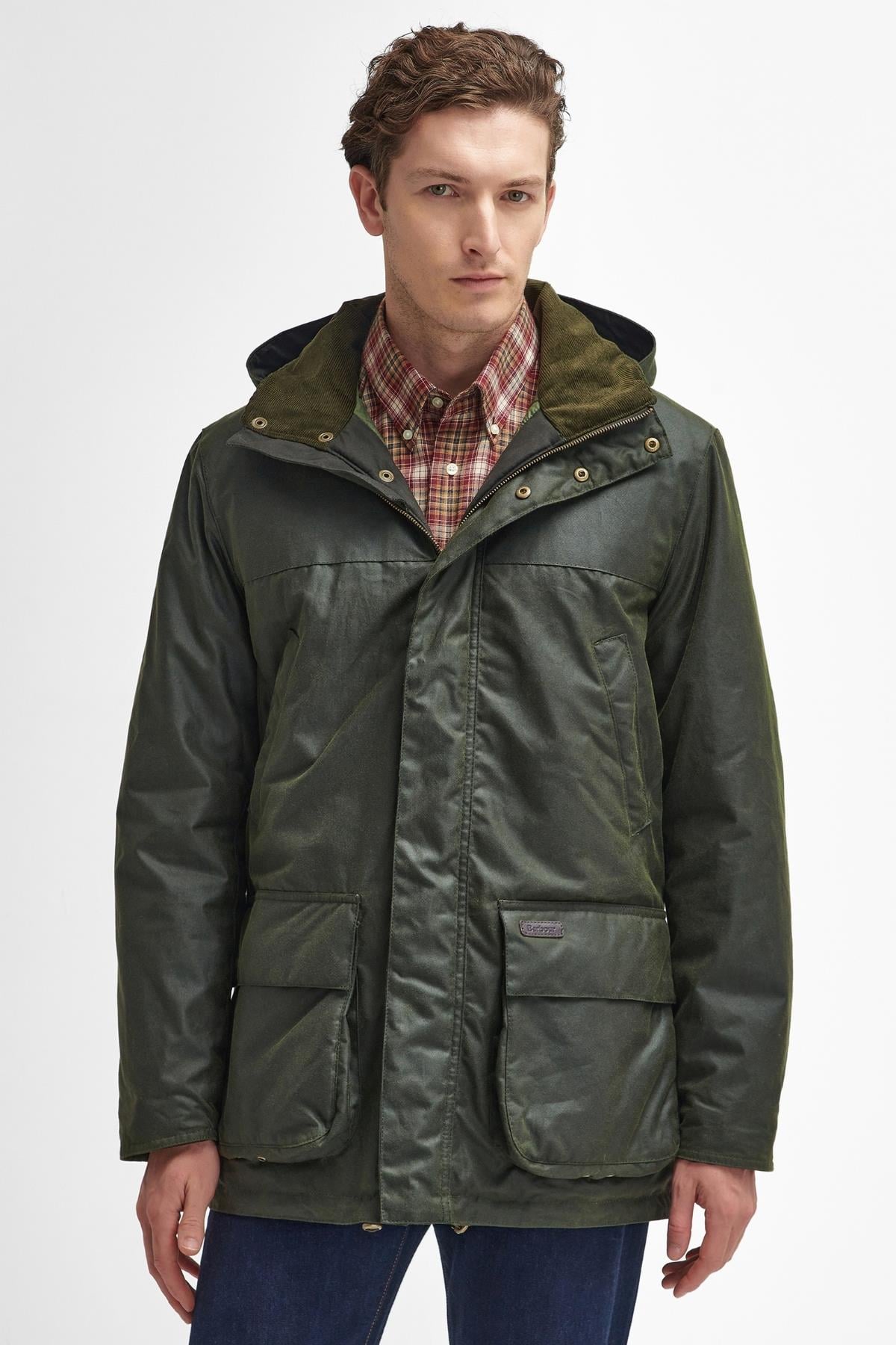 Barbour Bleaberry Yağlı Ceket OL52 Fern