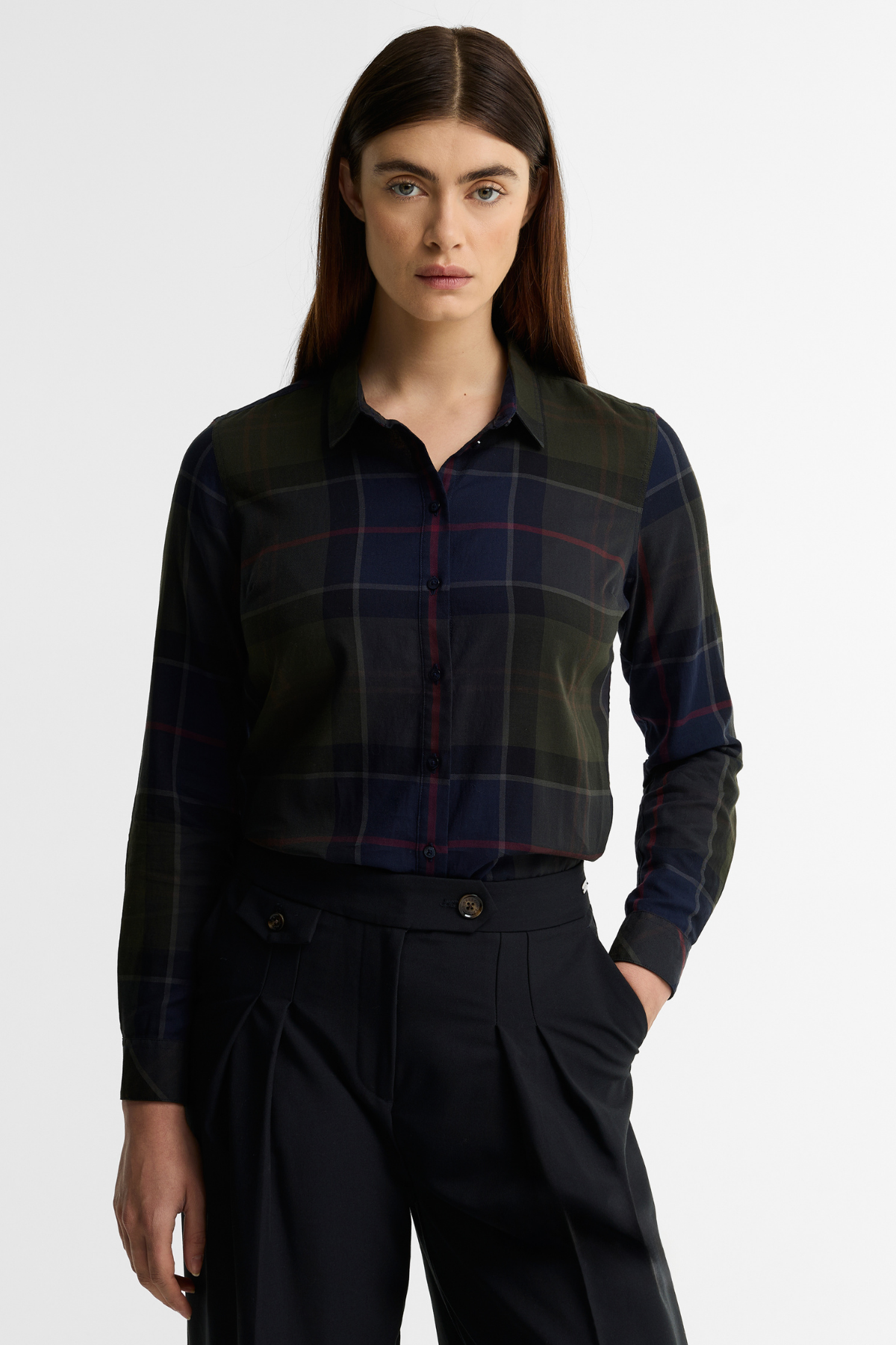 Barbour Bredon Gömlek TN43 Shadow Classic Tartan