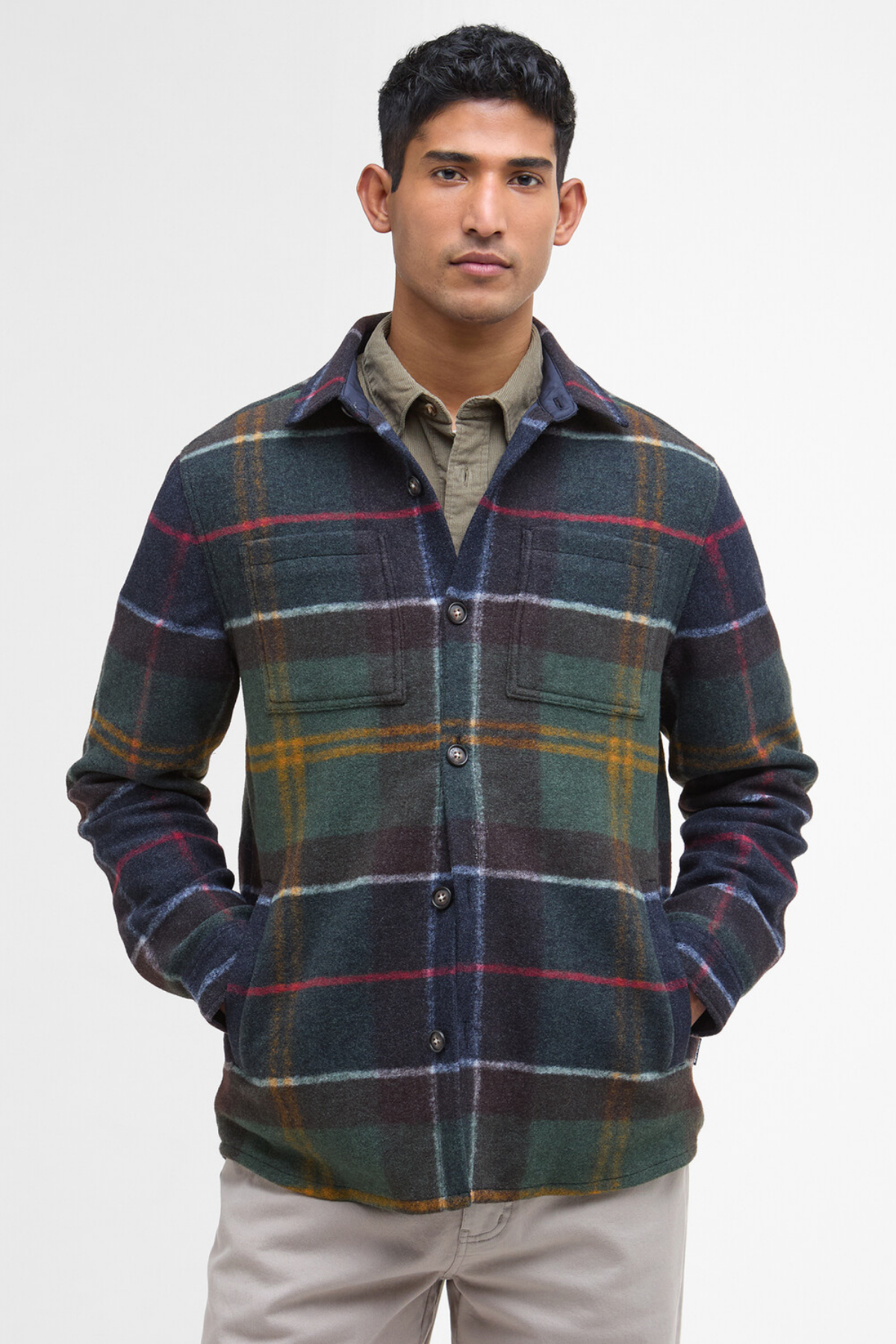 Barbour Chapter Tailored Check Gömlek TN11 Classic Tartan
