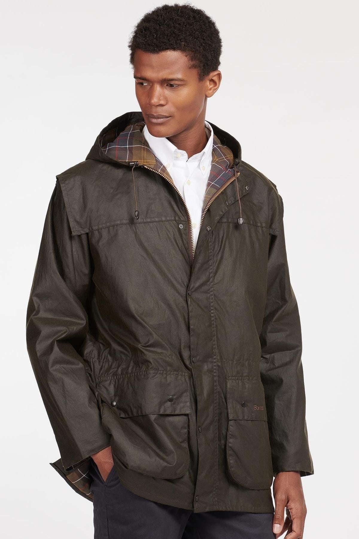 Barbour Classic Durham Yağlı Ceket OL71 Olive