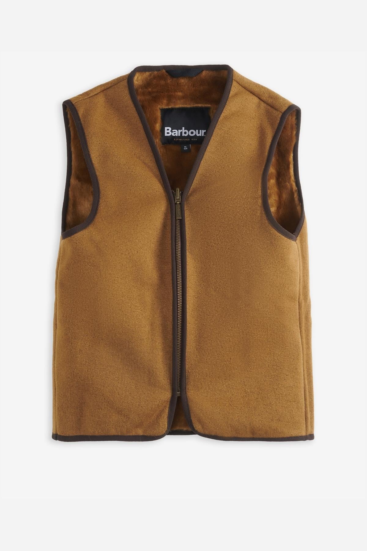 Barbour Çocuk Beaufort Yelek/Fermuarlı Astar BR31 Brown