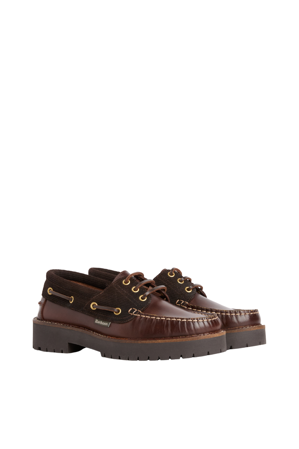 Barbour Darras Ayakkabı BR98 Dk Brown Brown Cord