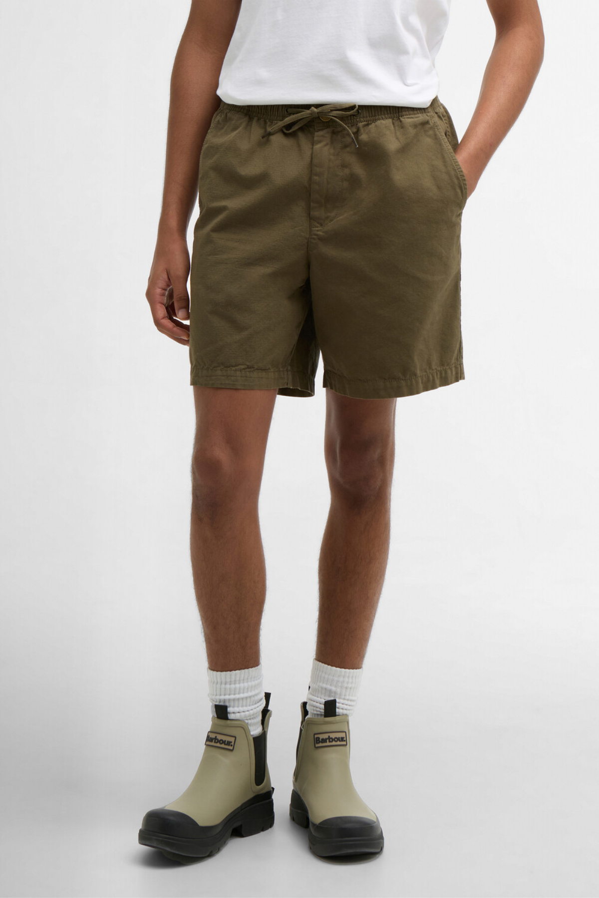 Barbour Declan Patch Şort GN61 Ivy Green