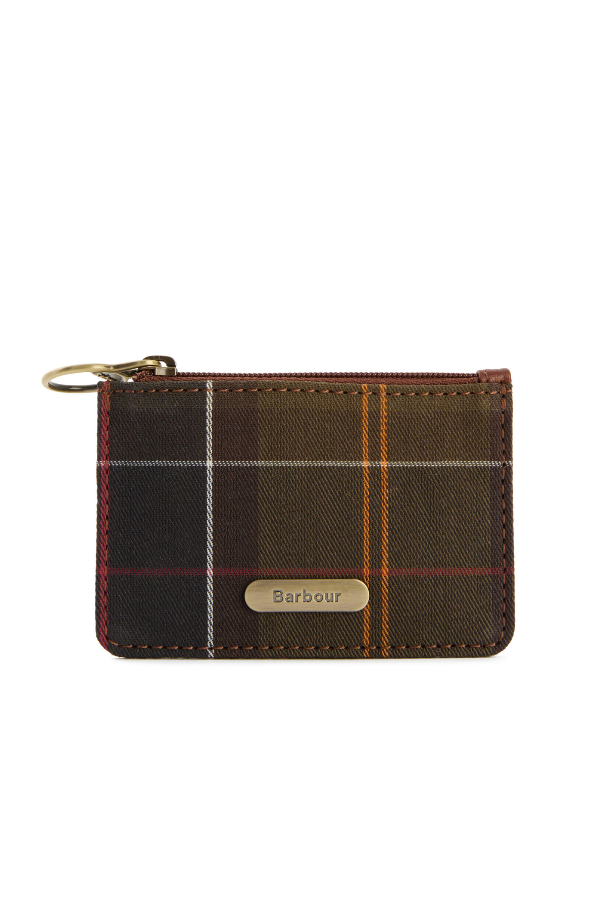 Barbour Deri Coin Purse Çanta Charm TN11 Classic Tartan