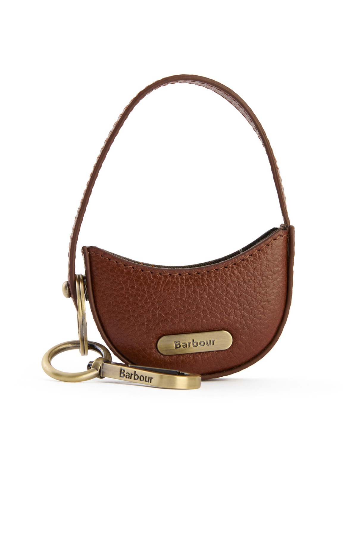 Barbour Deri Sling Çanta Charm BR11 Brown