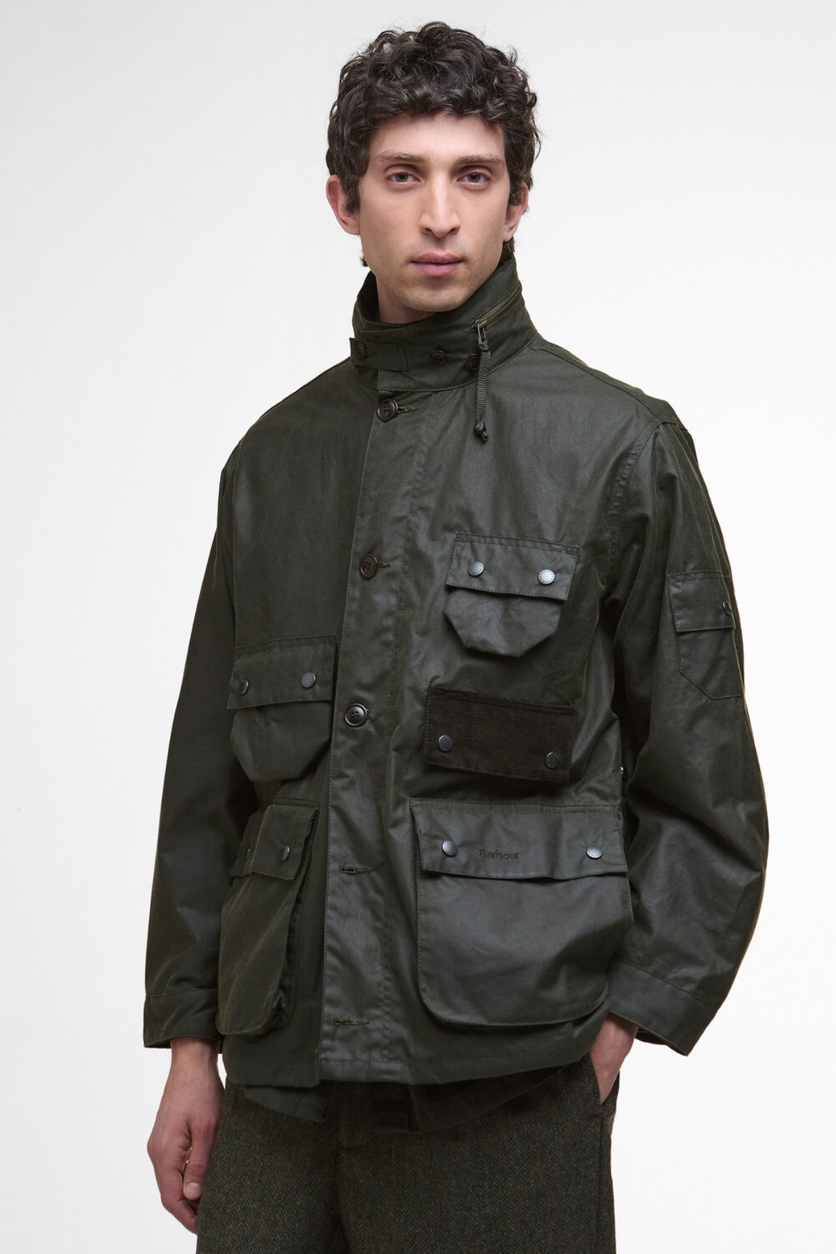 Barbour Editor Yağlı Ceket OL71 Archive Olive