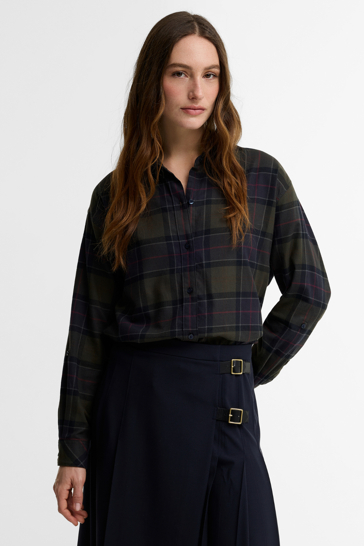 Barbour Elishaw Gömlek TN43 Shadow Classic Tartan
