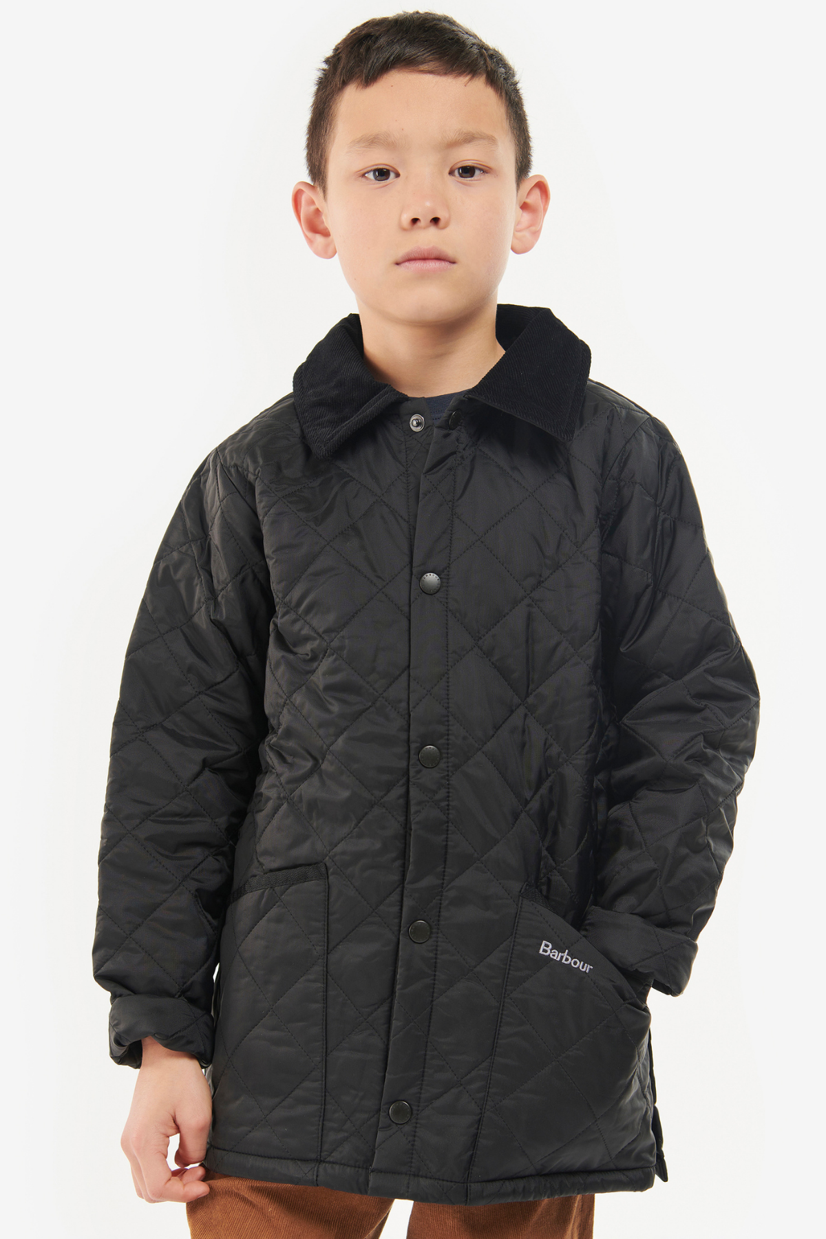 Barbour Erkek Çocuk Liddesdale Kapitone Ceket BK92 Black