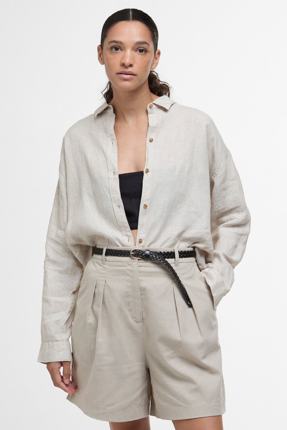 Barbour Hampton Gömlek SN31 Light Sand