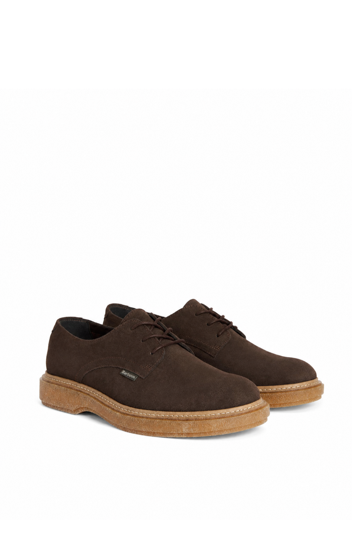 Barbour Harefield Derby Ayakkabı BR97 Choc Suede