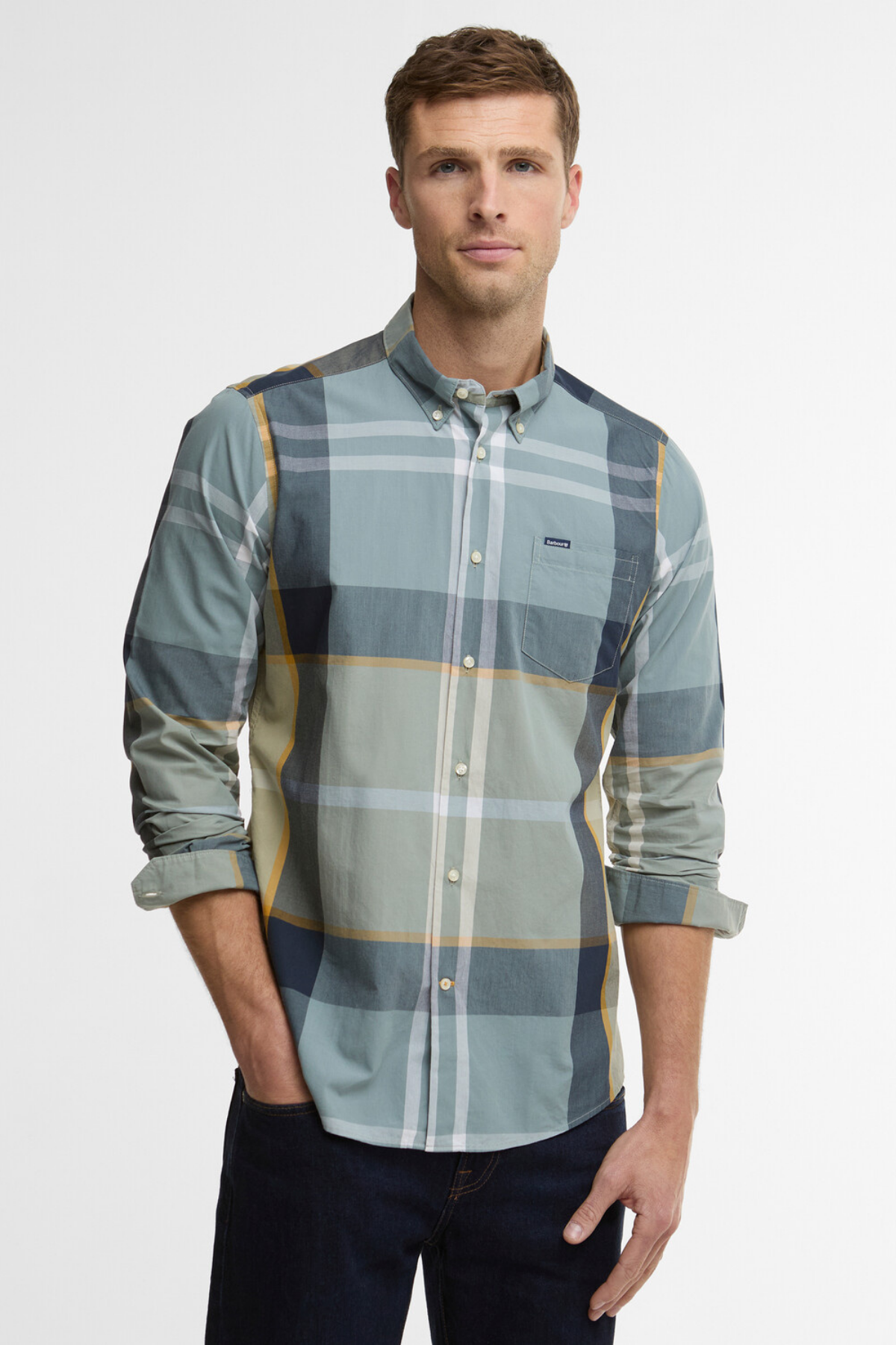 Barbour Harris Tailored Gömlek TN37 Highland Loch Tartan