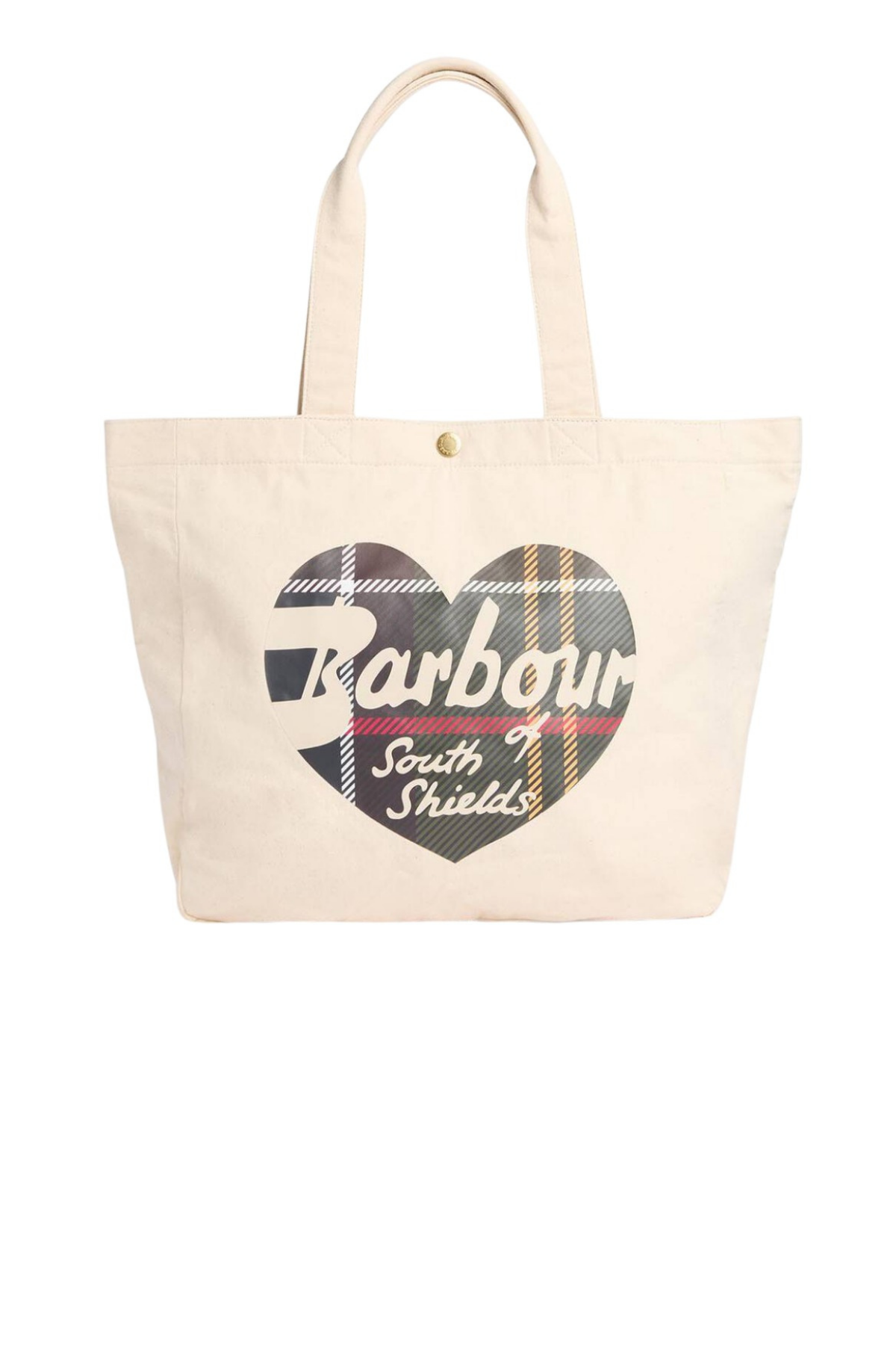 Barbour Heart Tote Çanta BE11 Ecru Classic