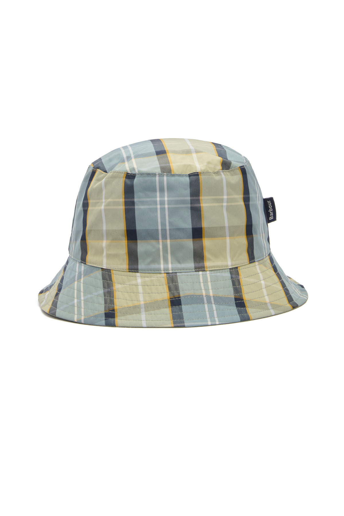 Barbour Hutton Reversible Bucket Şapka TN37 Highland Loch Tartan/Seagreen