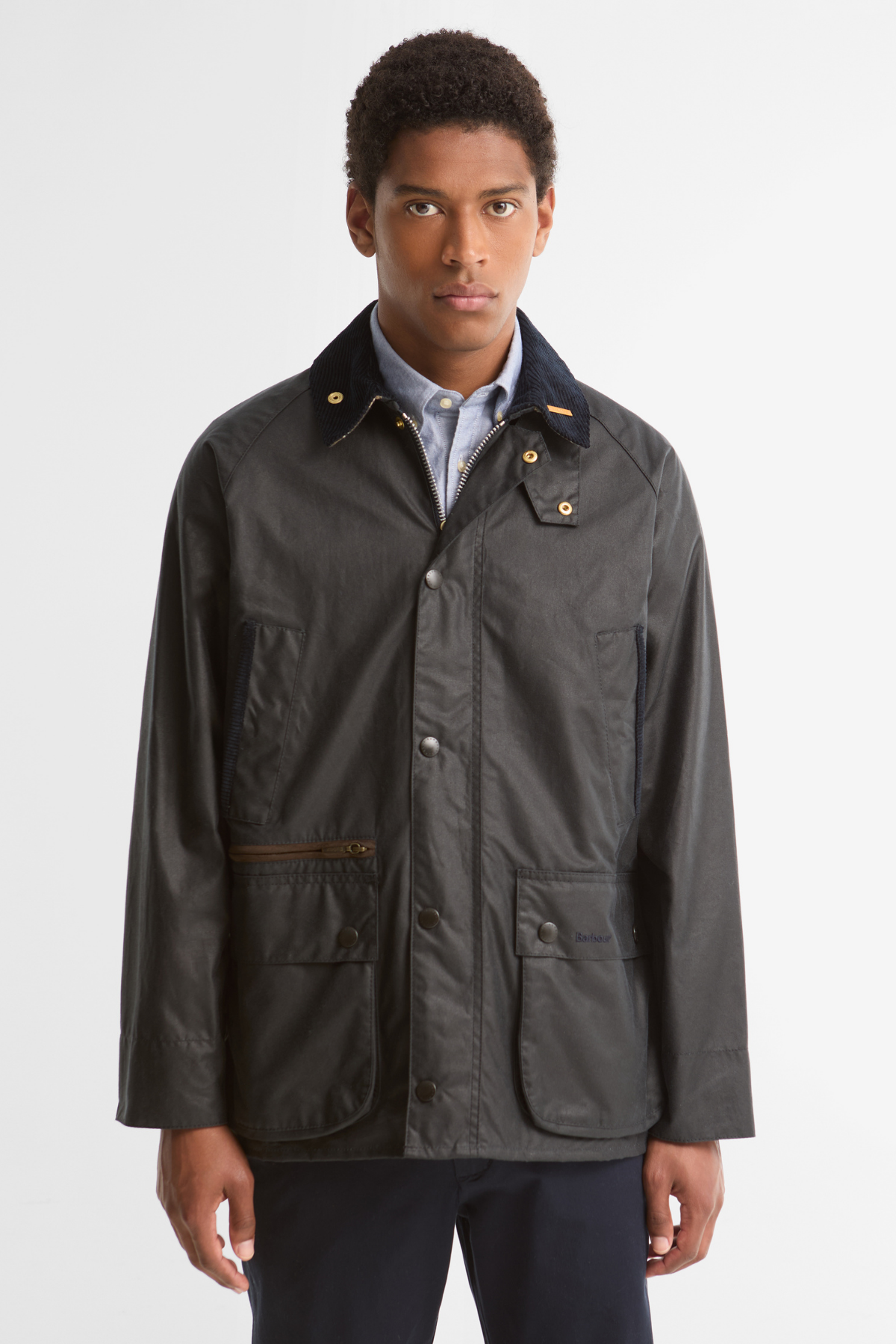 Barbour Icons Bedale Yağlı Ceket NY92 Navy