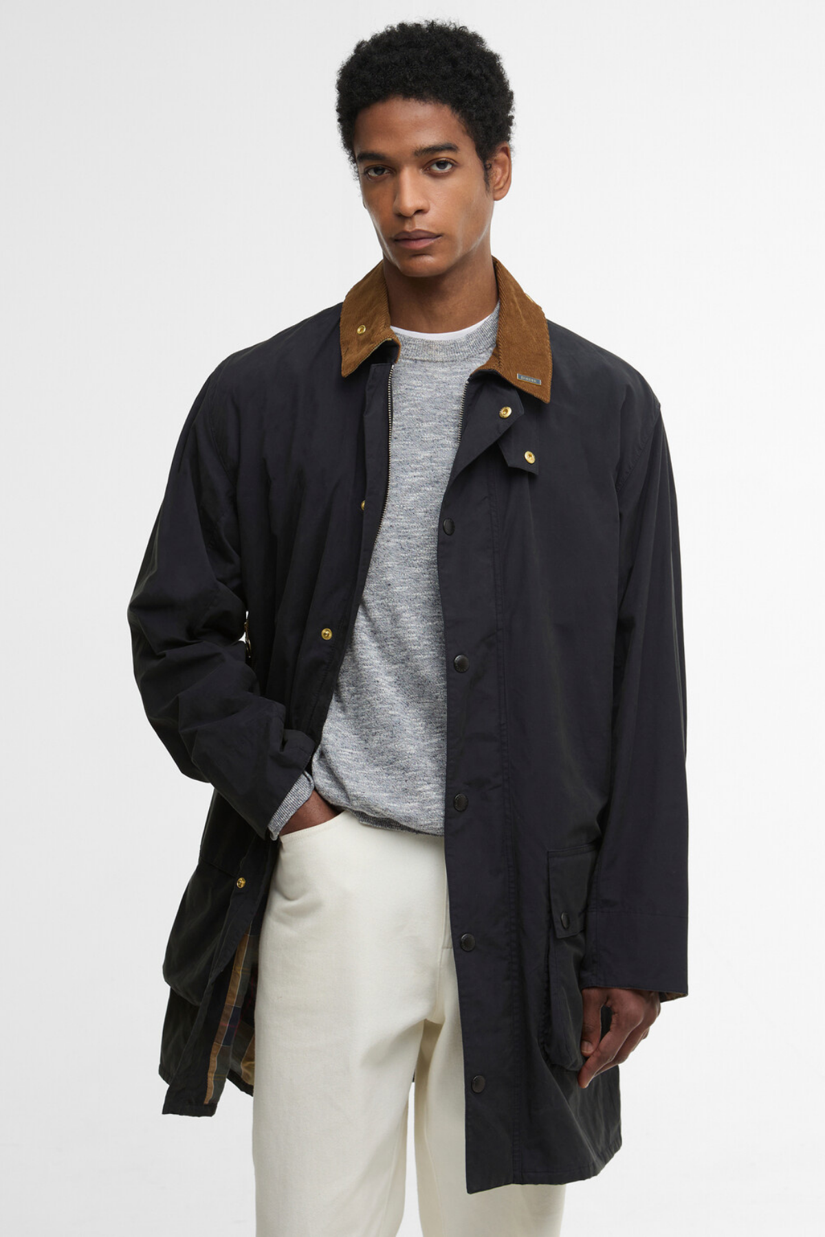 Barbour Icons Border Casual Ceket NY91 Dk. Navy