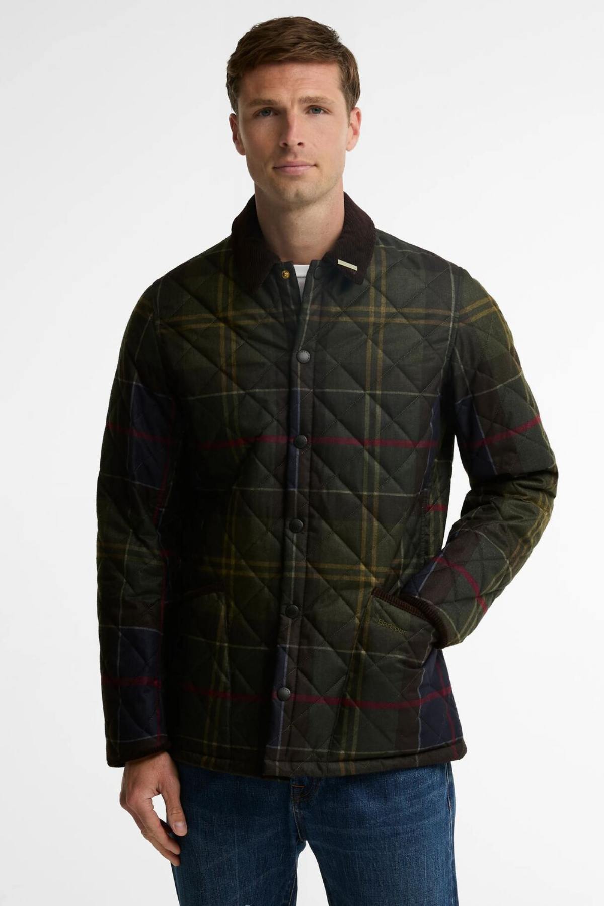 Barbour Icons Tartan Heritage Liddesdale Kapitone Ceket TN14 Classic Tartan