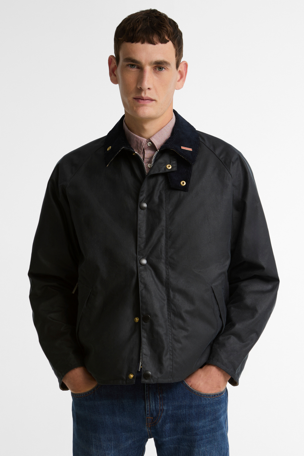 Barbour Icons Transport Yağlı Ceket NY92 Navy