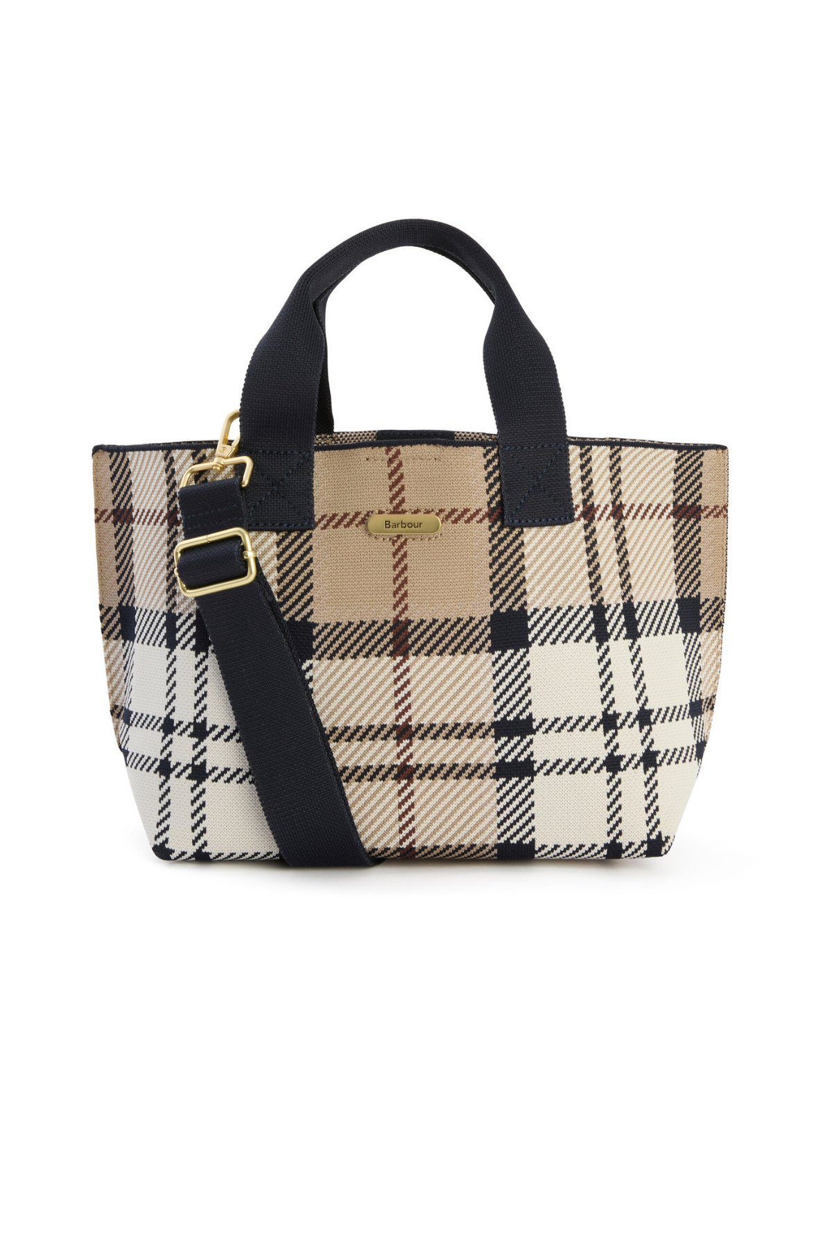 Barbour Layla Tartan Mini Kol Çantası BE71 Rosewood Tartan