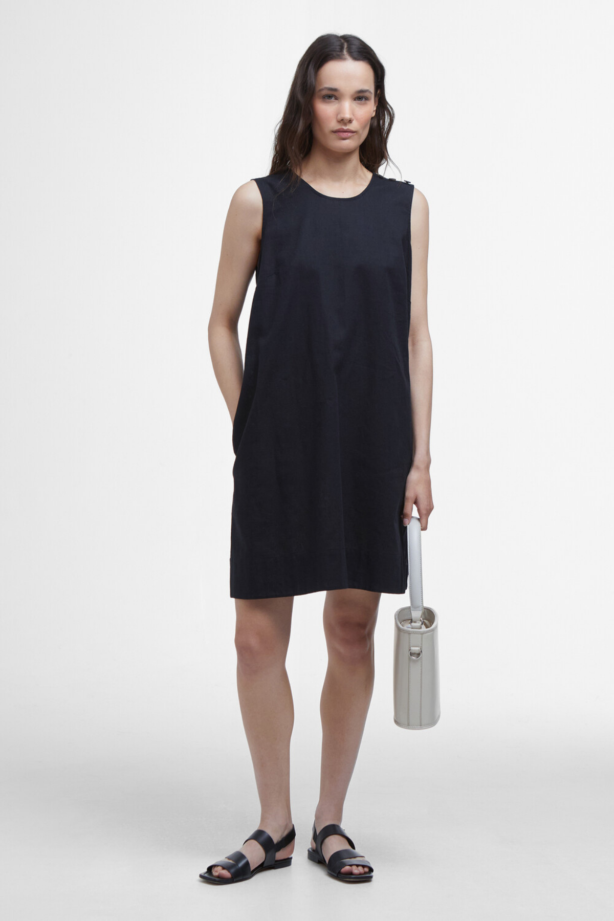 Barbour Lucy Mini Elbise BK11 Black